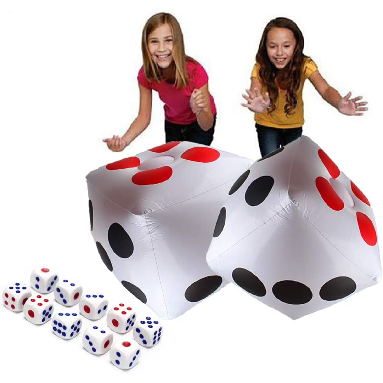 2pc 13 Inch Inflatable Dice Set M8245