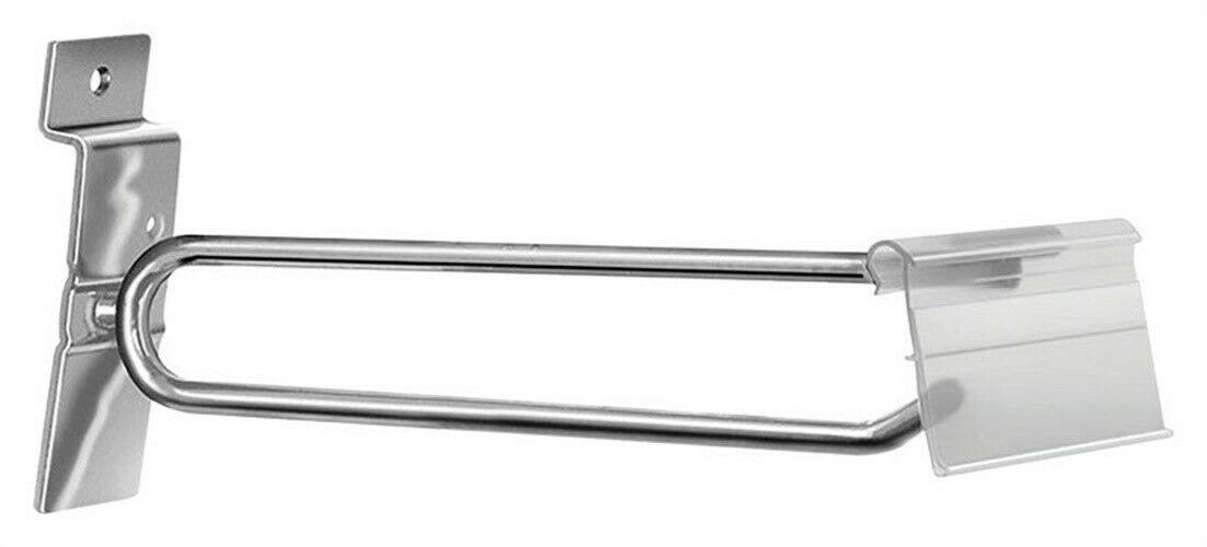 6 x 2 x 3 in. Scan Hook, Satin u0026 Silver O7257