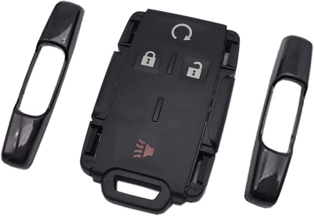 Black Replacement Key Fob Case Shell 4 Buttons Remote Car Housing Cover S60640