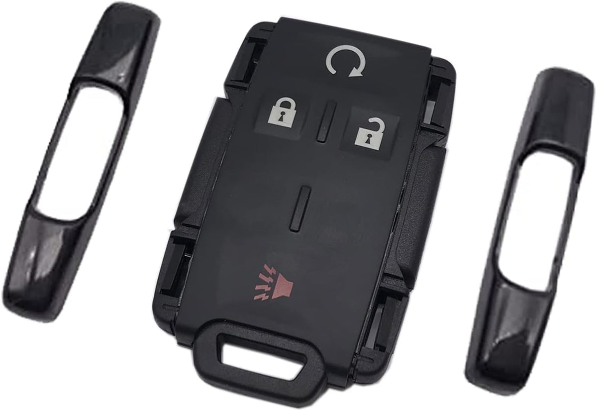 Black Replacement Key Fob Case Shell 4 Buttons Remote Car Housing Cover S60640
