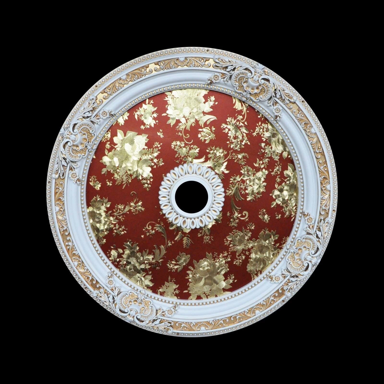 Antique White Ceiling Medallion T74111