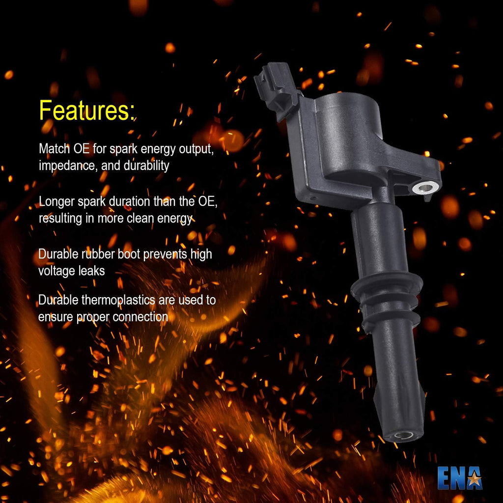 Set of 10 Ignition Coil Pack P5208