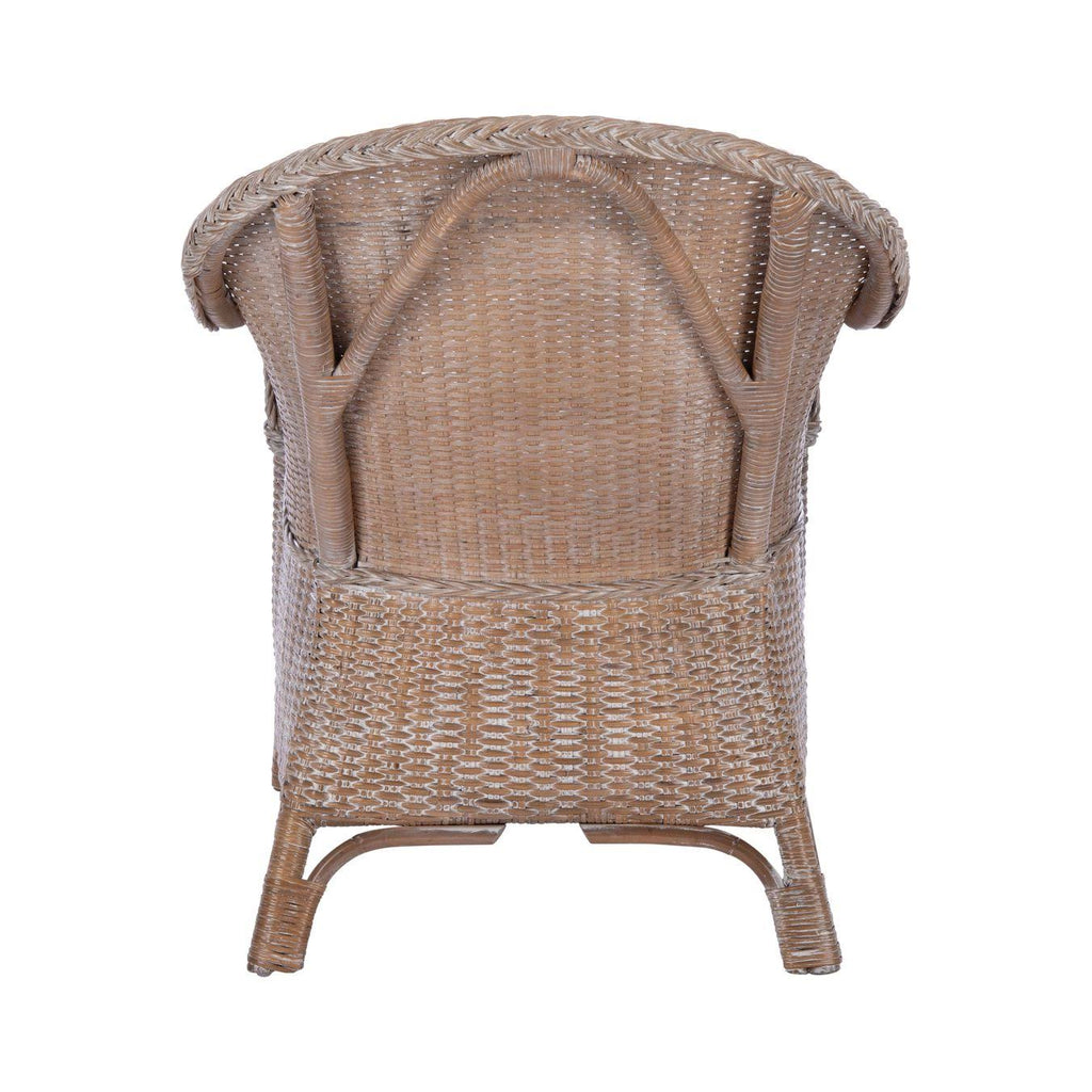 Gray White Accent Chair G614