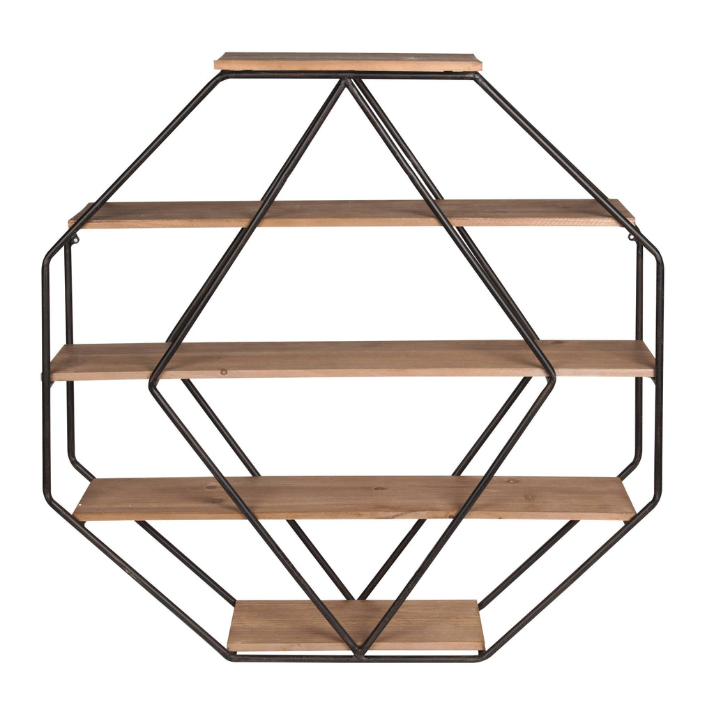 Octagon Floating Wall Shelves W771