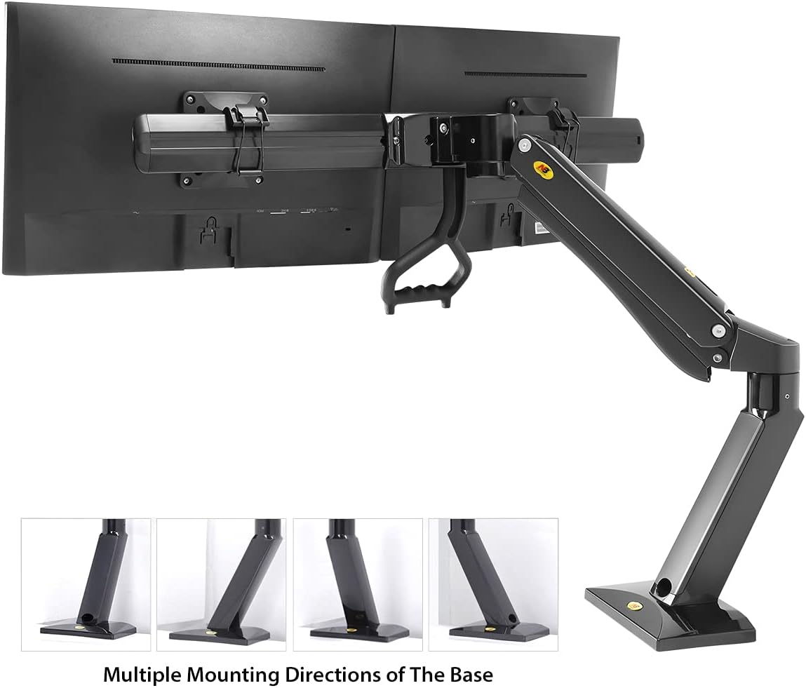 Dual Monitor Arm Desk Mount for 24-32 Two Screens, 4.4lbs-33lbs, Pack of 2 K5059