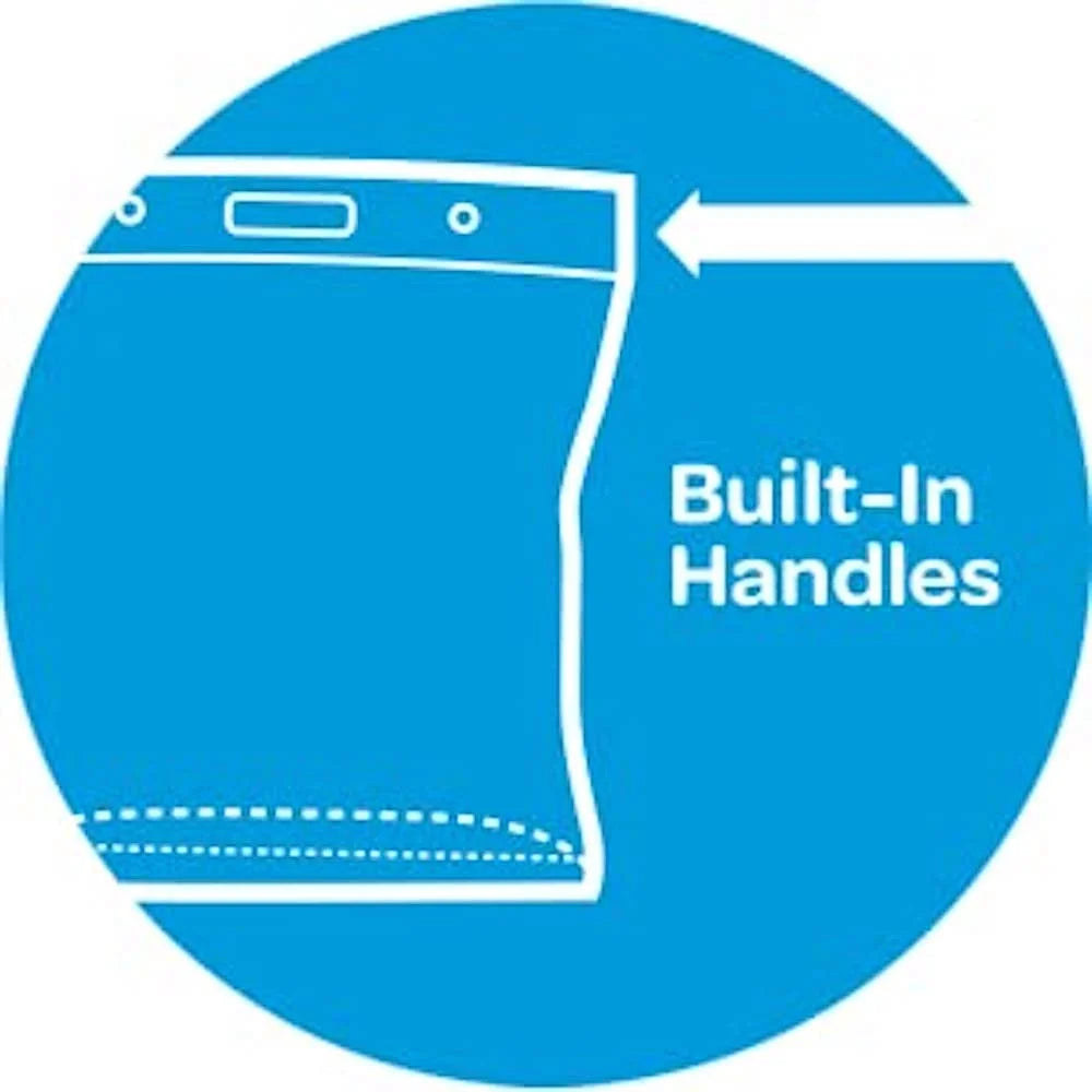 Extra Heavy Duty Big Bags, Large, 5-Pack I865
