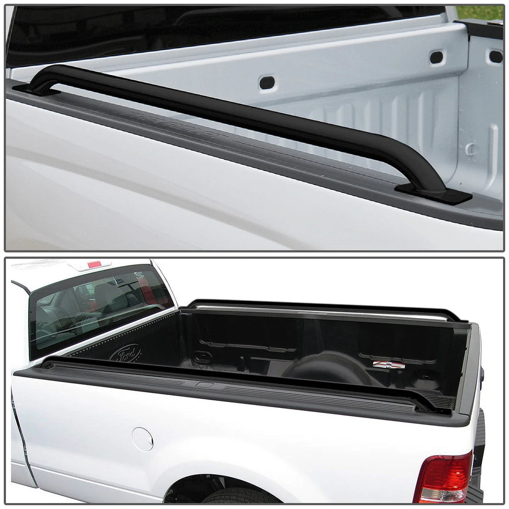 Pair of Mild Steel Black Truck Side Bar Rail F92805