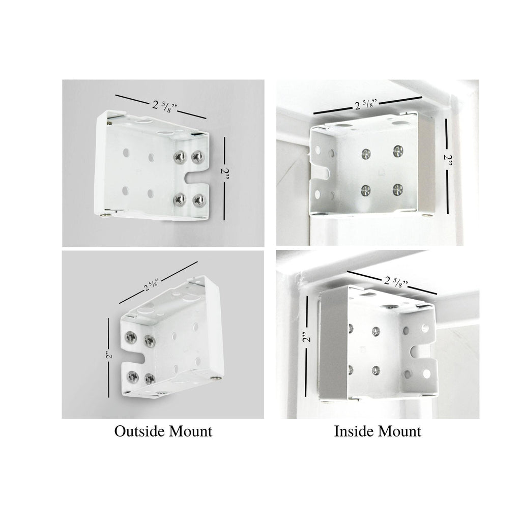 White Faux Wood Blinds C31892