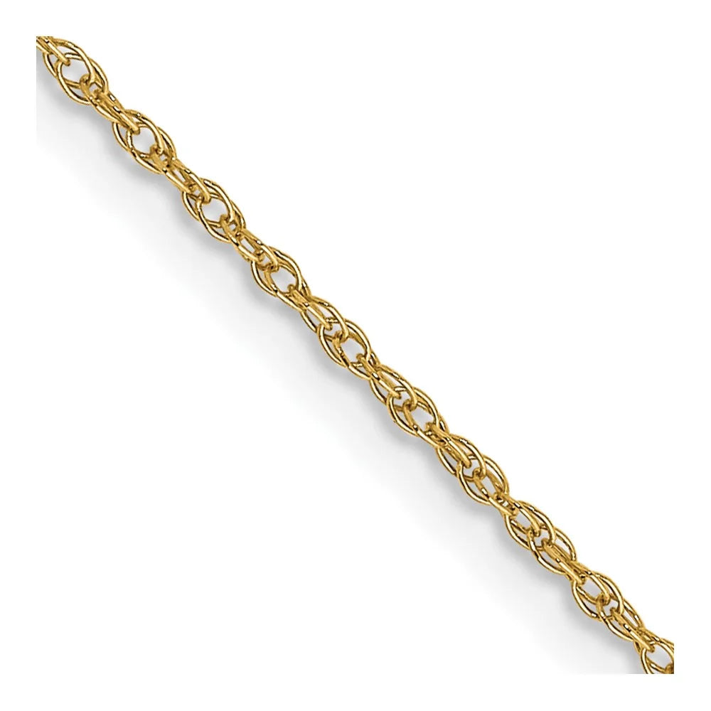 14 kt Yellow Gold Cable Rope Chain 22 Inches O413439