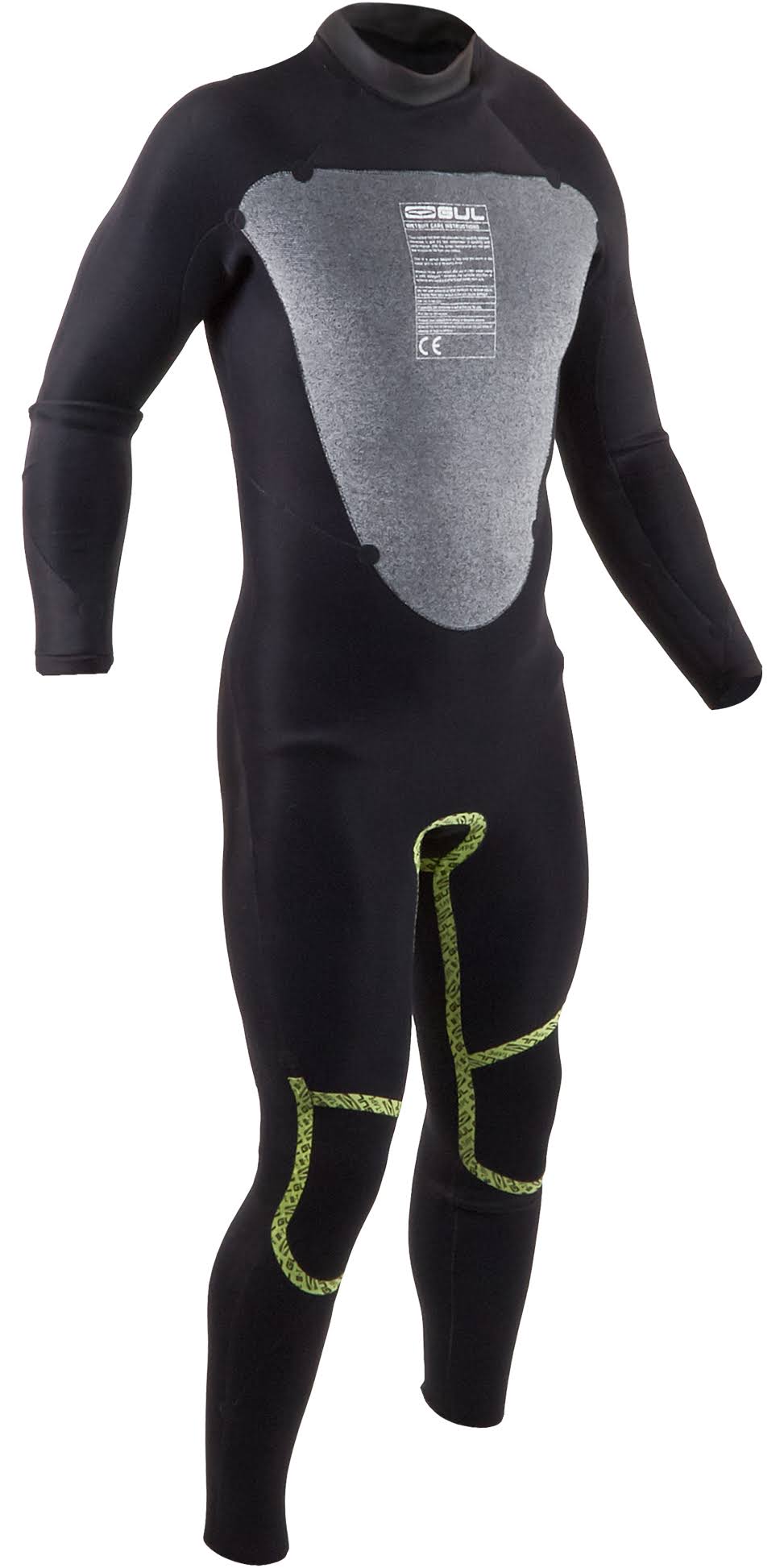 3/2mm Back Zip Wetsuit Black D713785