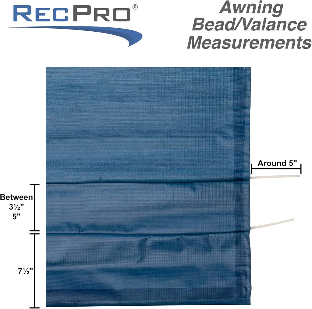 Tan Heat Sealed RV Awning Fabric Replacement 20 Foot M778845