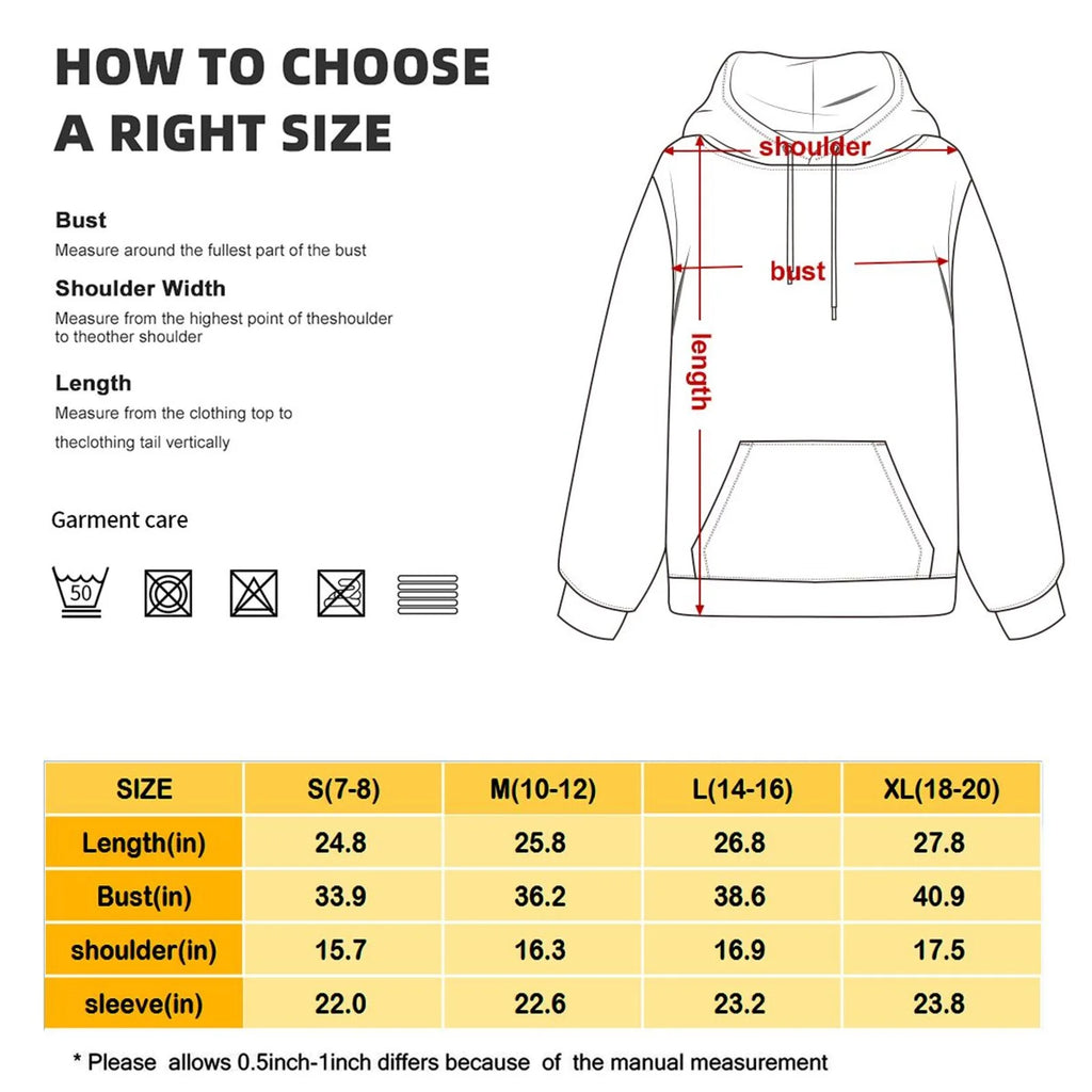 3D Print Hooded Sweatshirt for Boys Girls E515