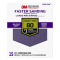 80 Grit Coarse Sanding Sheets, 9 in. x 11 in. G114