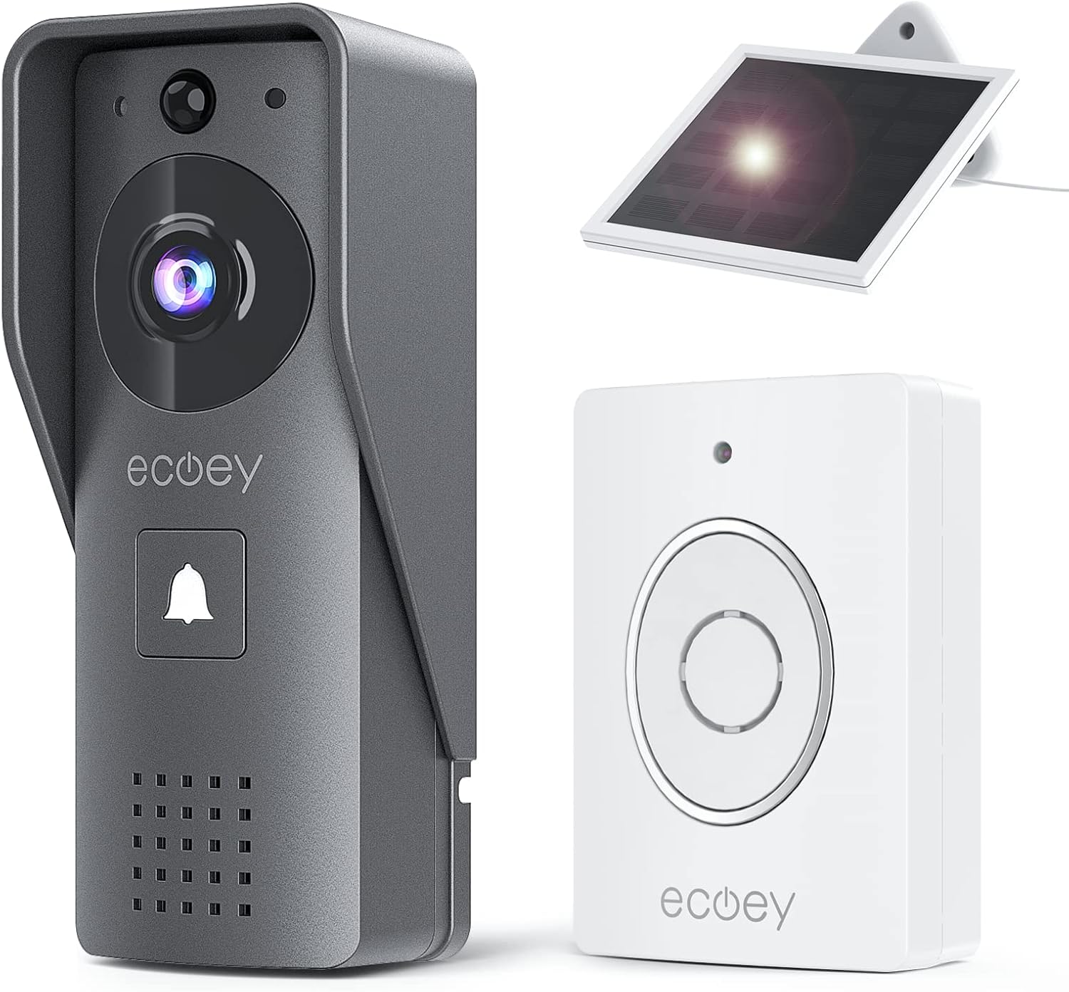 Video Doorbell Camera with Two-Way Audio, 1080P HD, PIR Motion Detection G1382