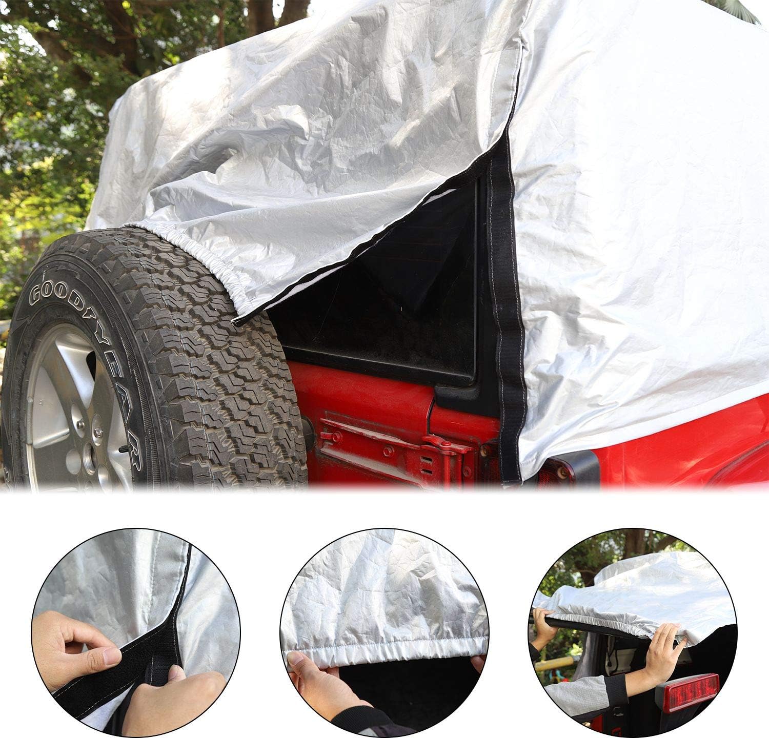 Car Cover Weatherproof Pack of 2 T761