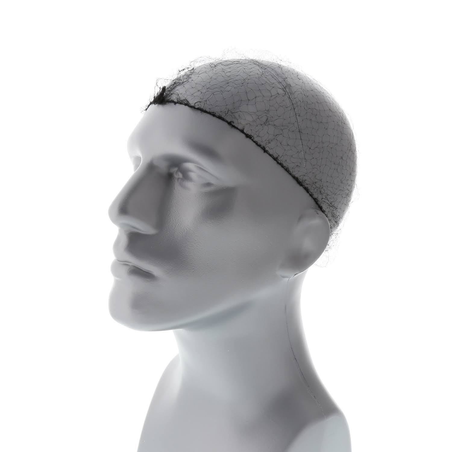 Black 24 inch Hairnet, Case of 1440 L1517
