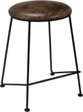 Dark Gunmetal Counter Height Stool D179