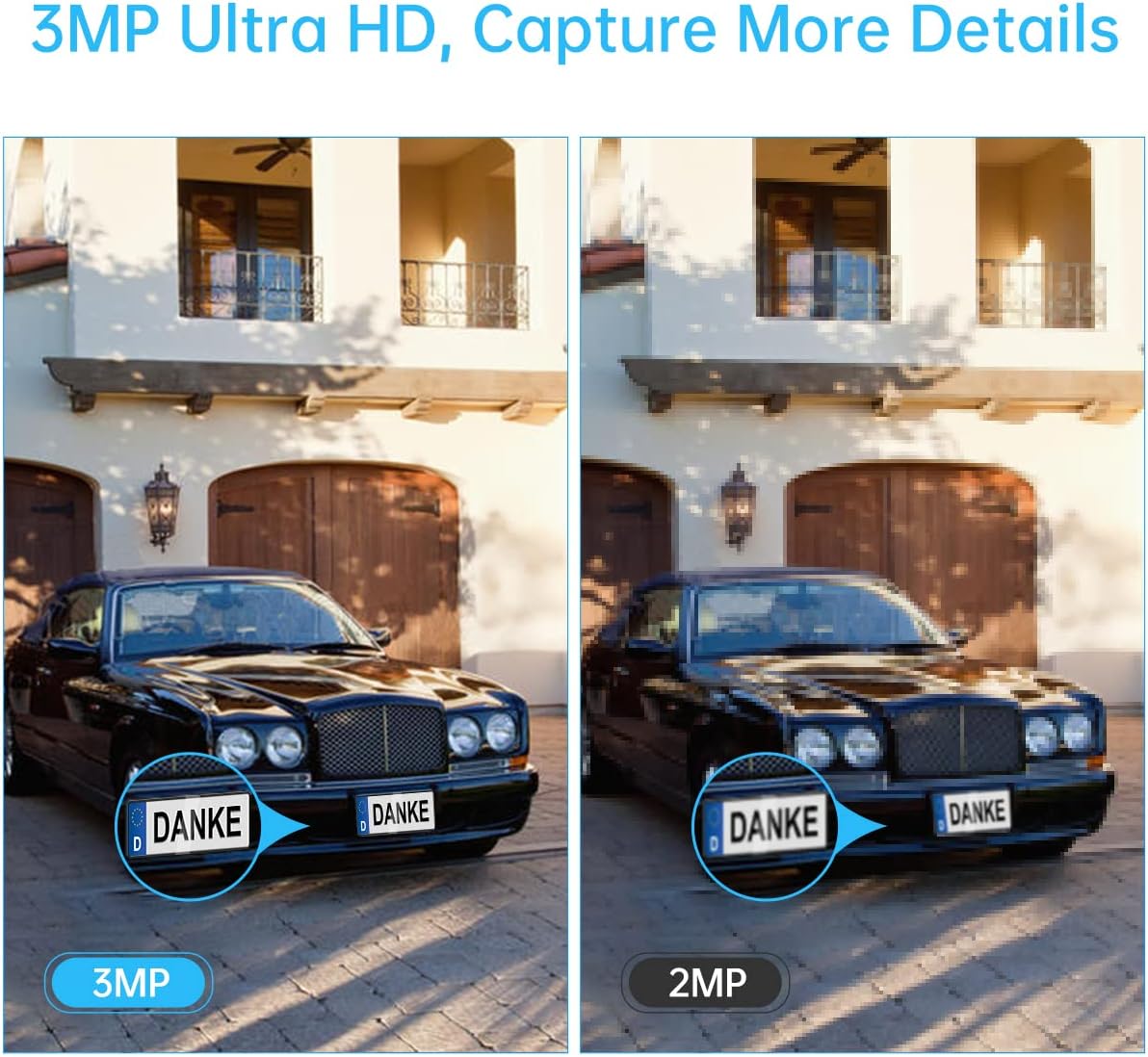 3MP Wireless 8-Channel NVR Security Camera System with 1TB Hard Drive J809