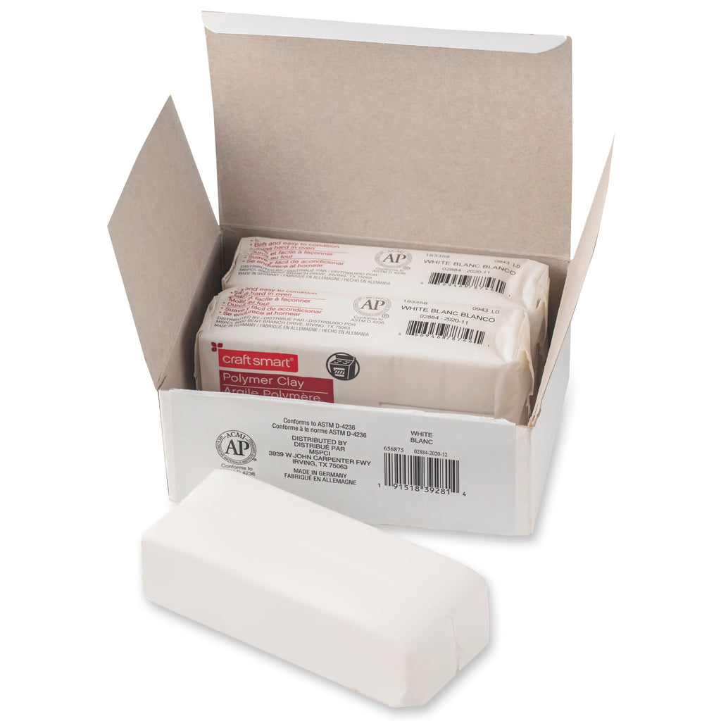3lb. White Oven-Bake Polymer Clay A531
