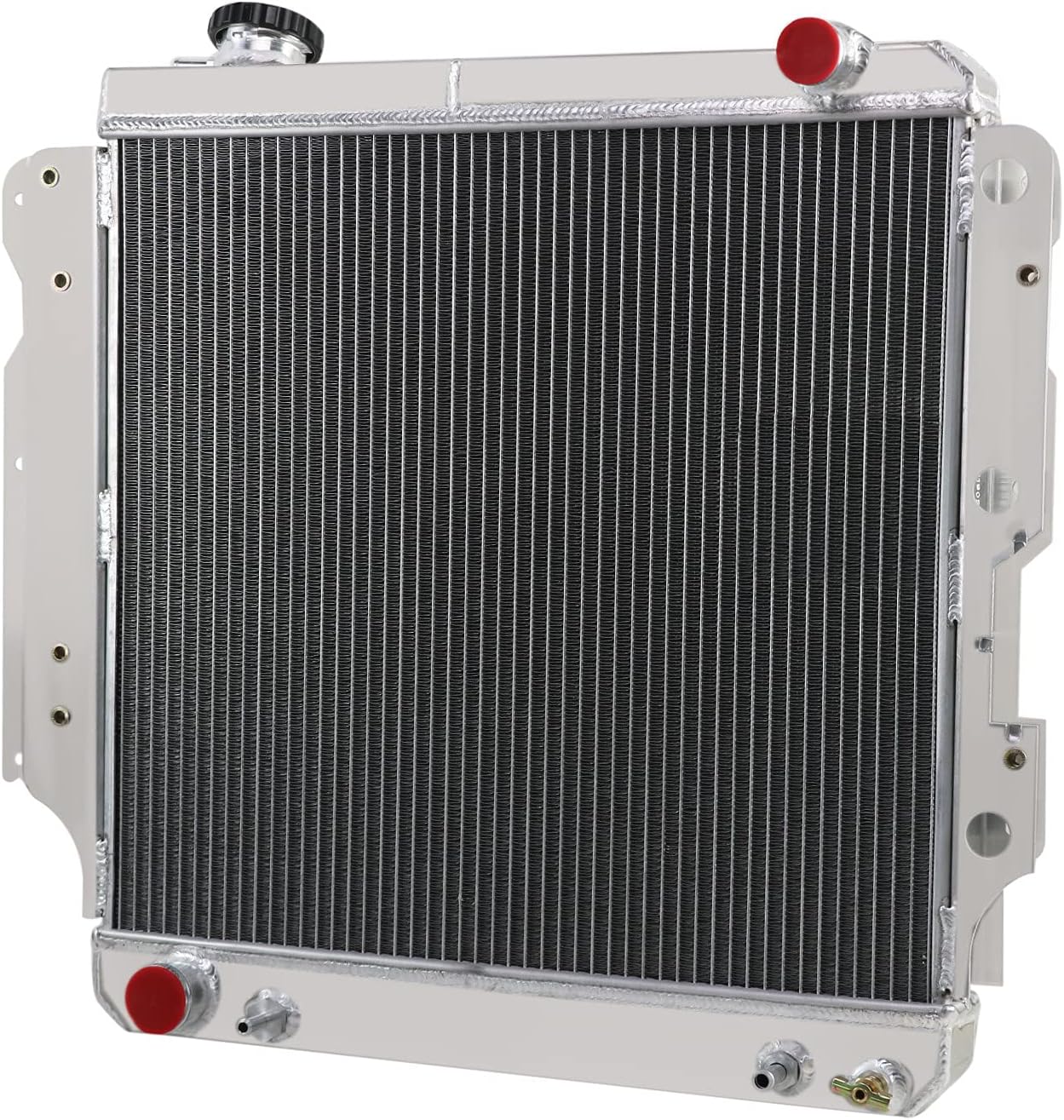 All Aluminum 3 Row Radiator with Shroud Fan Relay Kit N41478