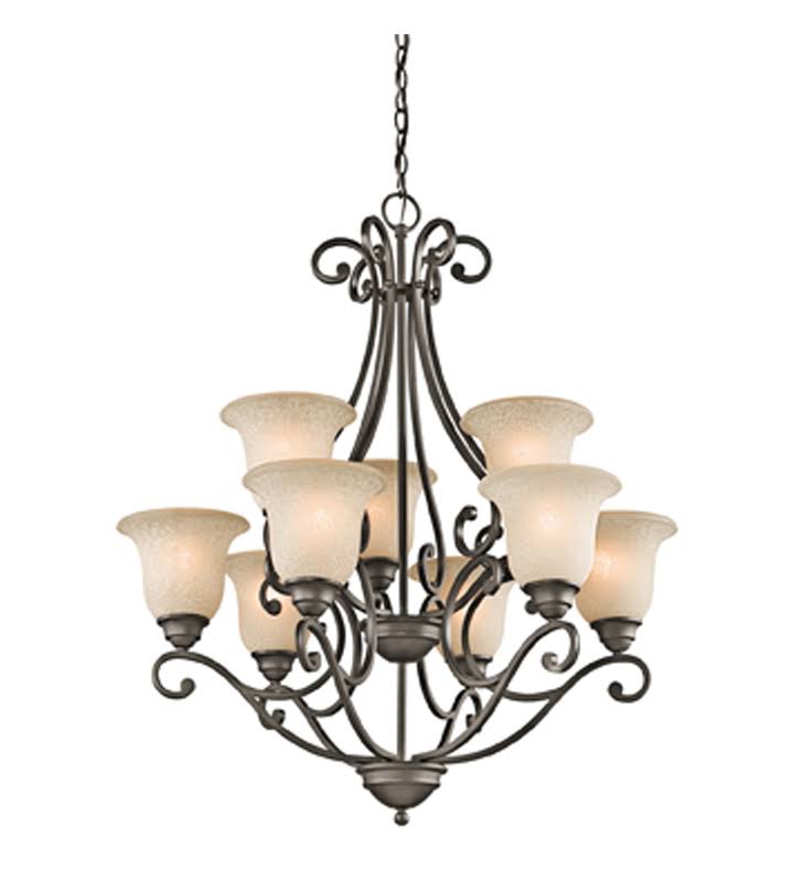 Brushed Nickel 9-Light Chandelier G945379