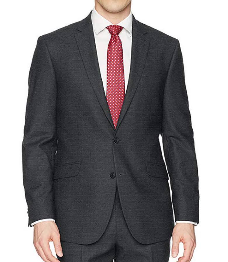 Slim-Fit Suit Gray 40r Q655188