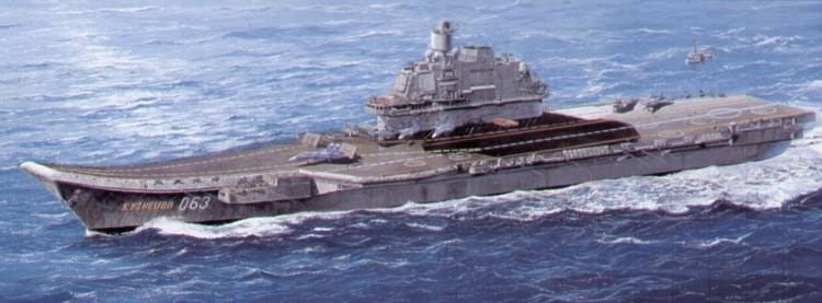 1/350 USSR Admiral Kuznetsov Aircraft Carrier I249