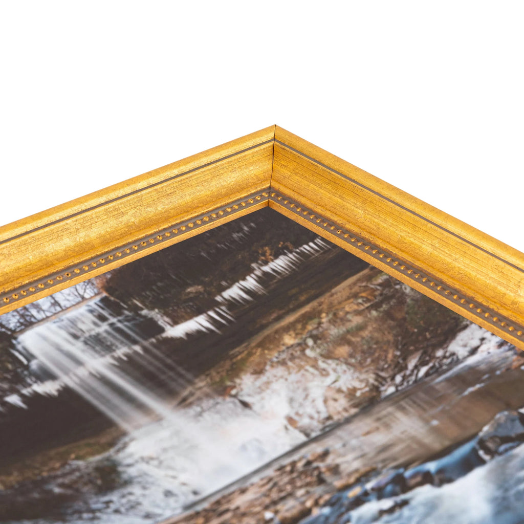 Antique Gold Wood Picture Frame K95673
