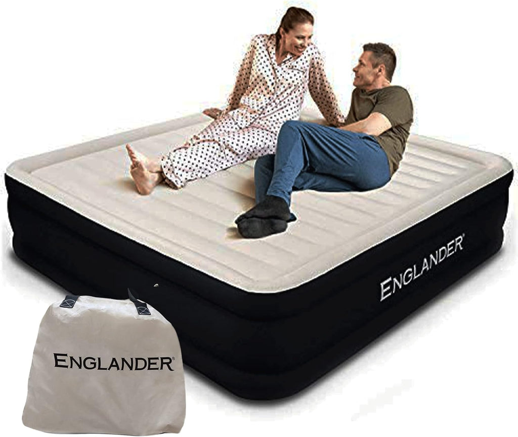 Queen Size Air Mattress with Built in Pump P3770