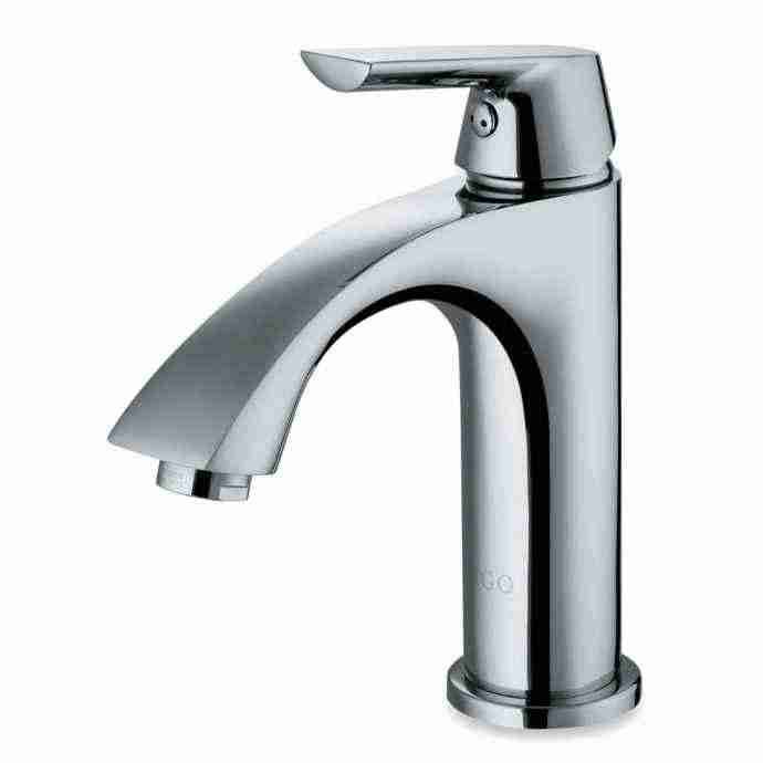Chrome Single Hole Bathroom Faucet G10923