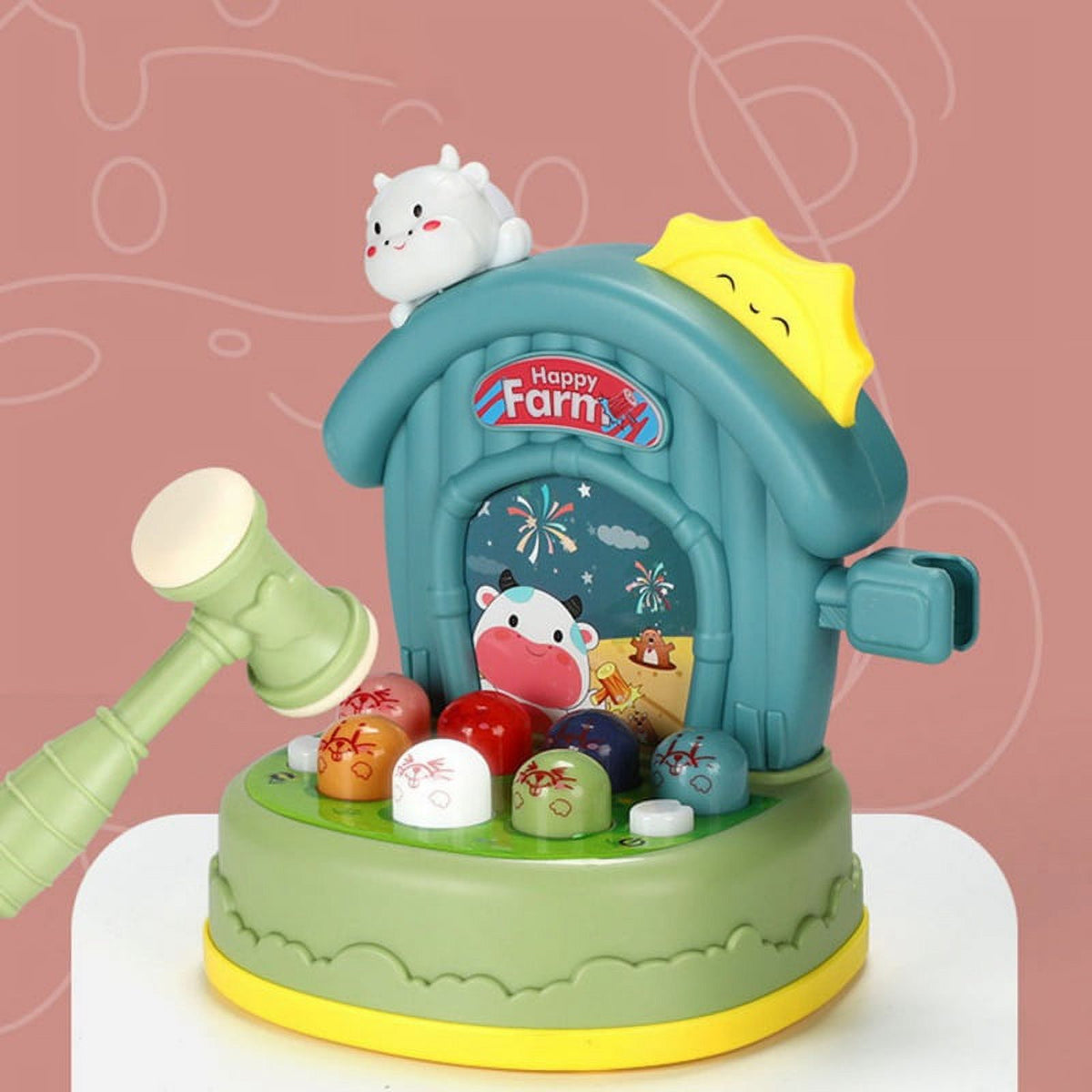 Mini Interactive Whack Game Toys for Toddler Kids Q97917