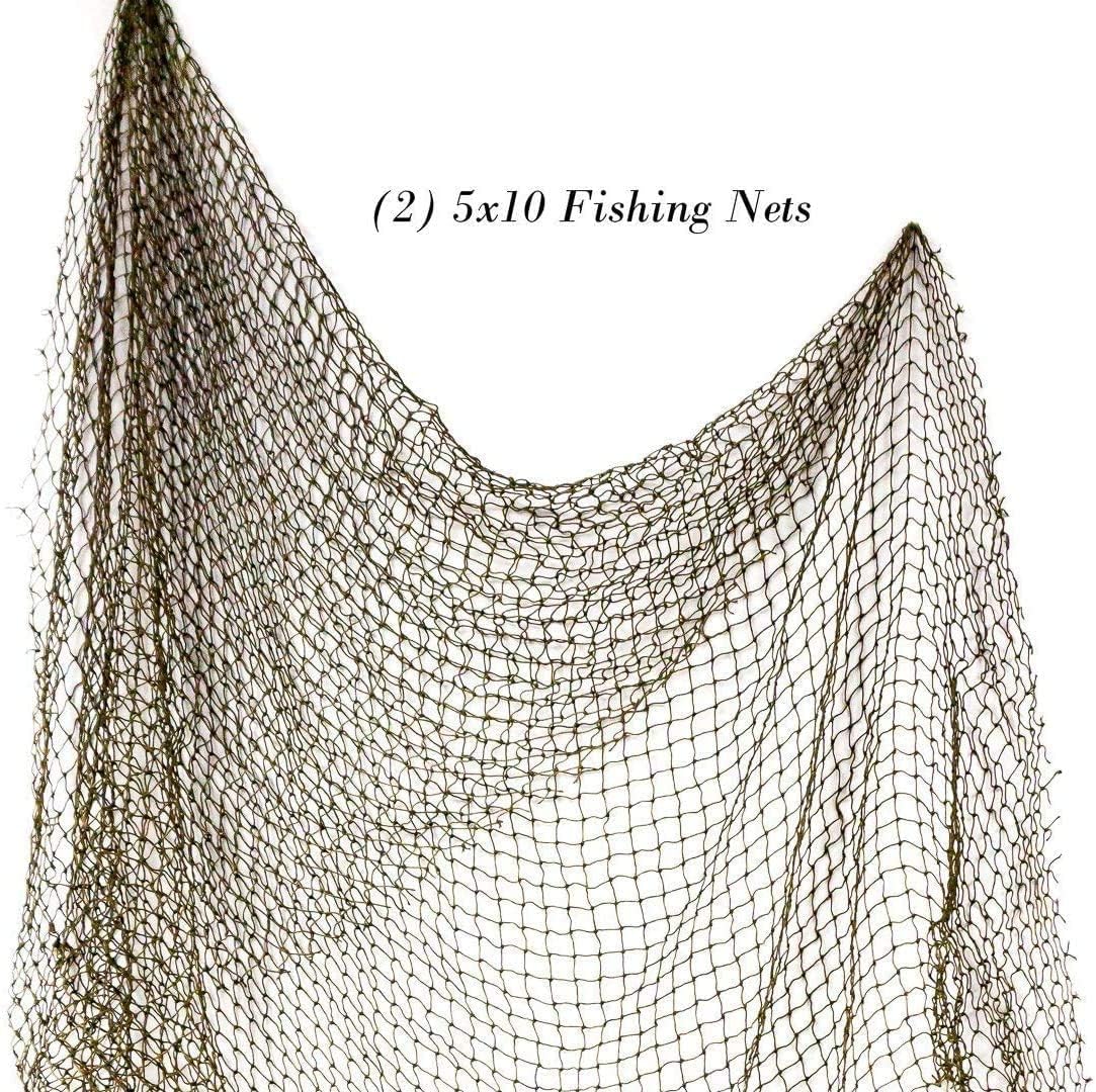 5'x10' (2 Pack) Large Fishing Net Décor D955697