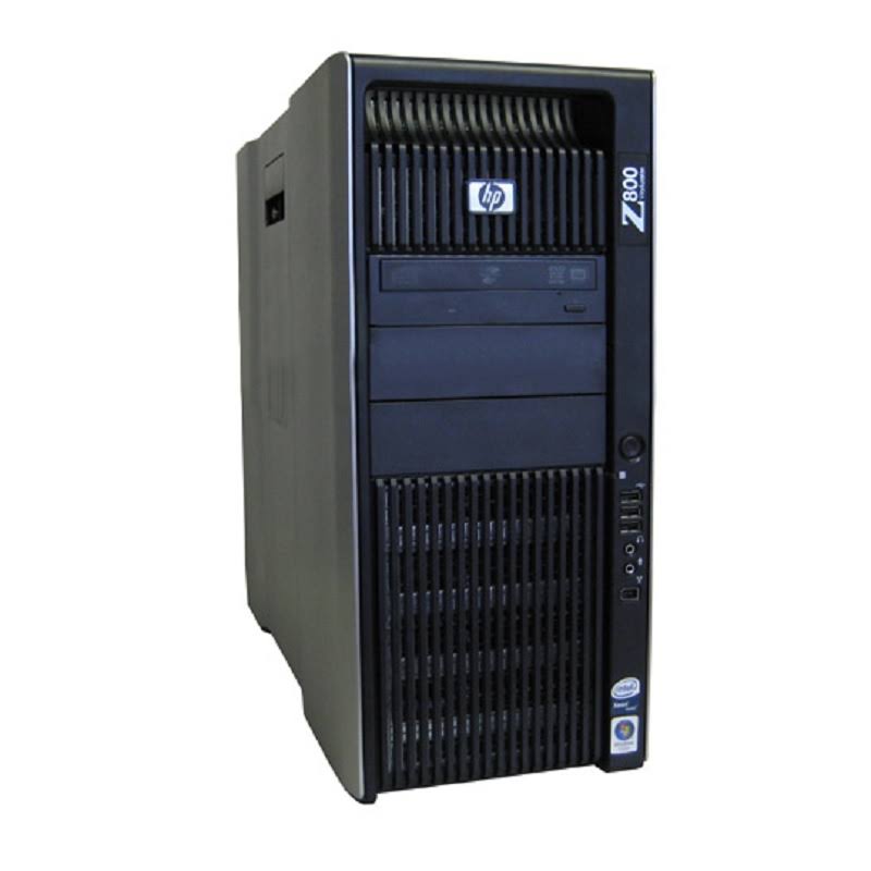 HP Z800 Workstation 2x E5620 Quad Core 2.4GHz 96GB 2TB Dual DVI K9117
