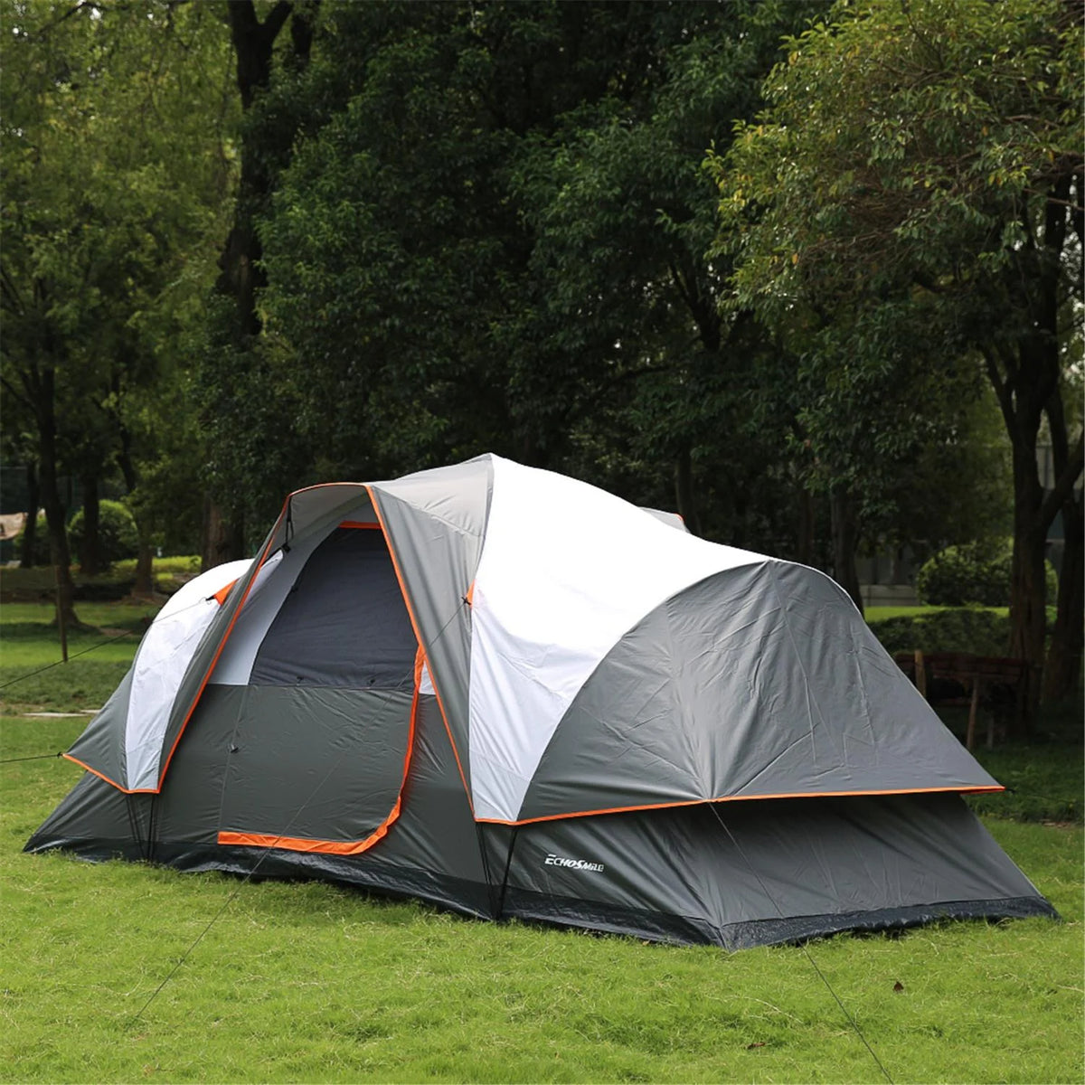 Grey Tent For 8 People V59366