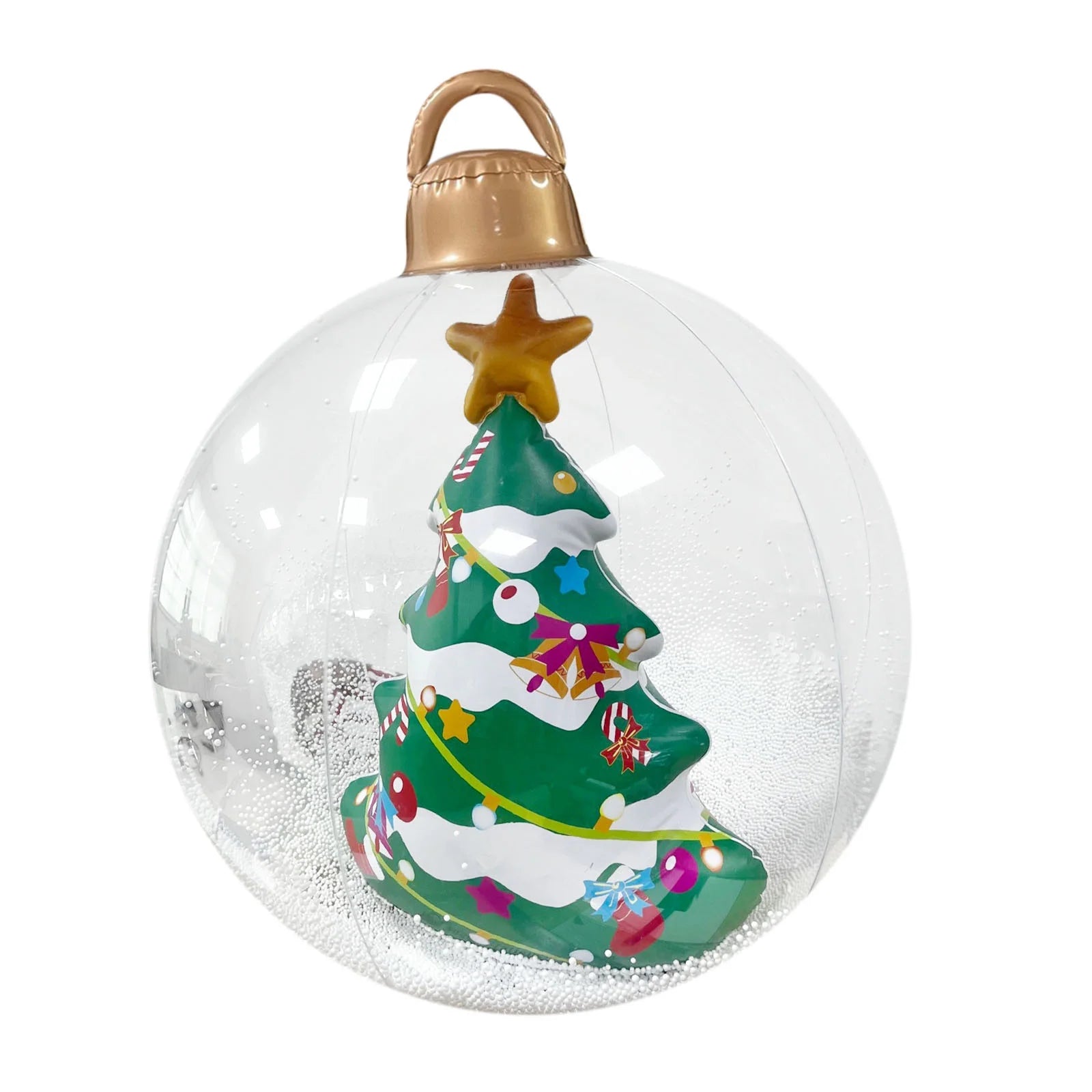 Inflatable Christmas Decorations Ball 60cm Pvc C43562