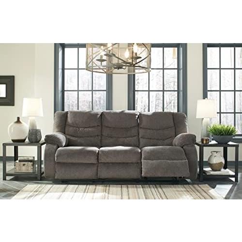 Dark Gray Manual Reclining Sofa G5256