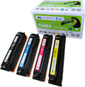 Compatible Toner Cartridge 4-Pack (1 Black, 1 Cyan, 1 Magenta, 1 Yellow) B686725