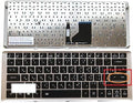Silver Frame Backlit Laptop Keyboard Y216