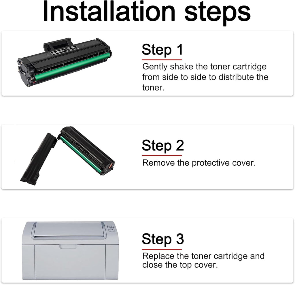 5 Pack Black Toner Cartridge K616985