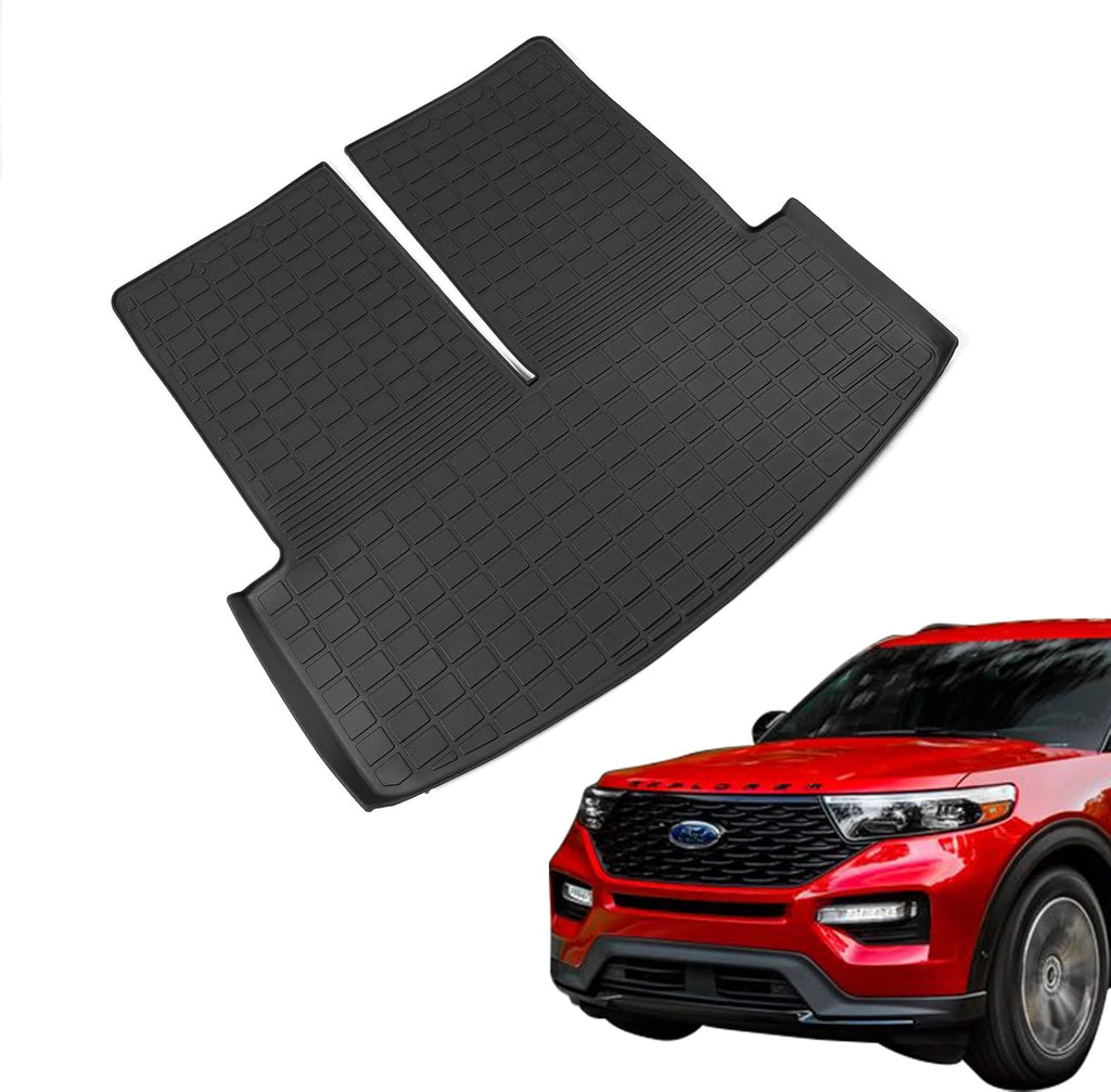 TPE All-Weather Cargo Liner Trunk Mat for 7 Seats Pack of 2 L86398