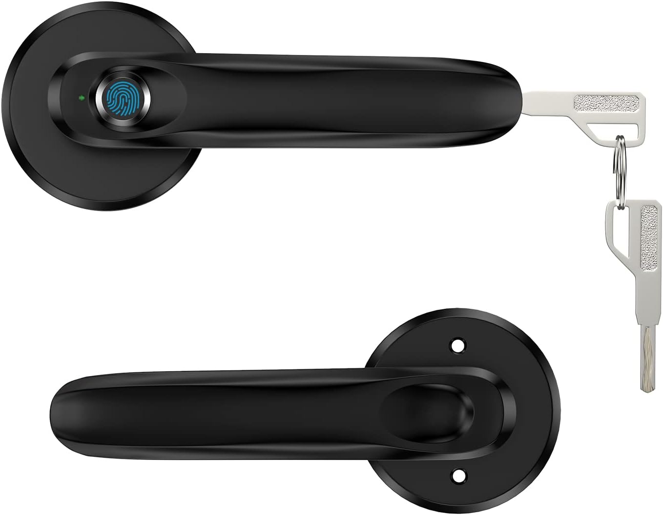 Fingerprint Door Lock, Keyless Entry Door Knob, Pack of 2 P185212