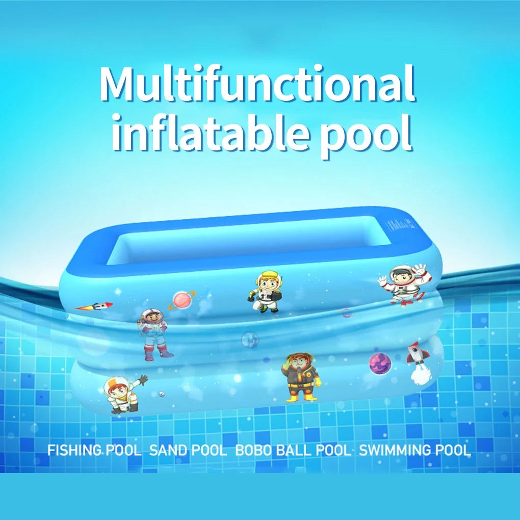 Large Children Cartoon Raft Swimming Pool O373