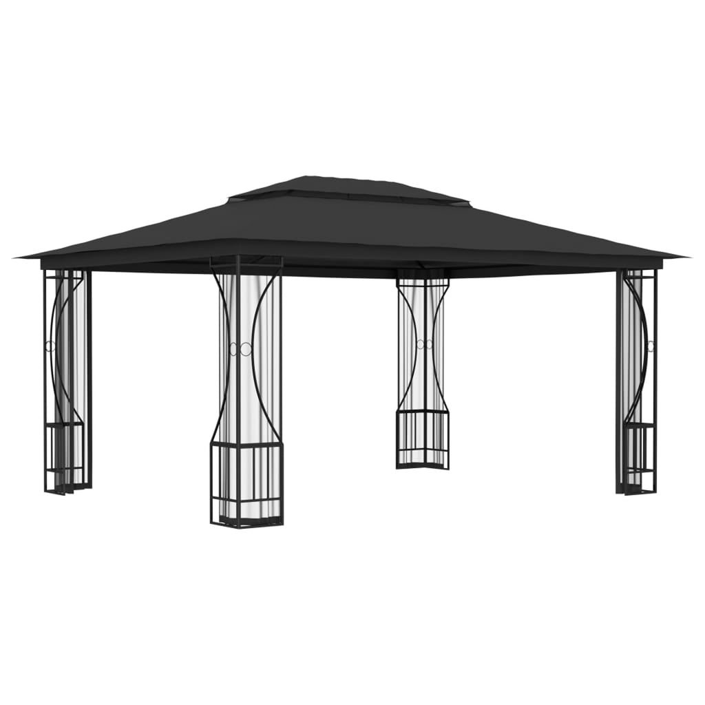 Anthracite Gazebo with Nets O465287
