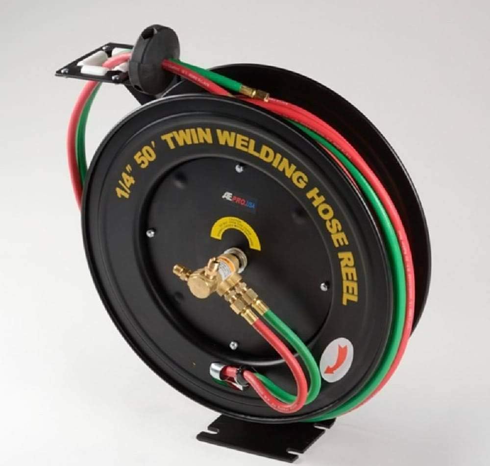 Retractable Torch Welding Hose Reel 50ft 1/4" U984