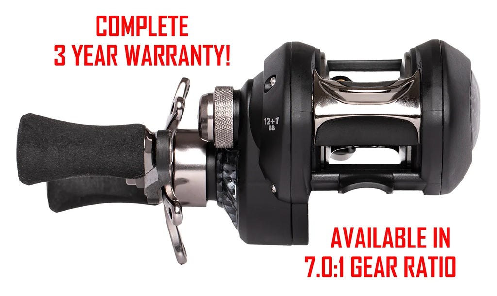 Left Hand Baitcaster, 7.0:1 Gear Ratio E329594