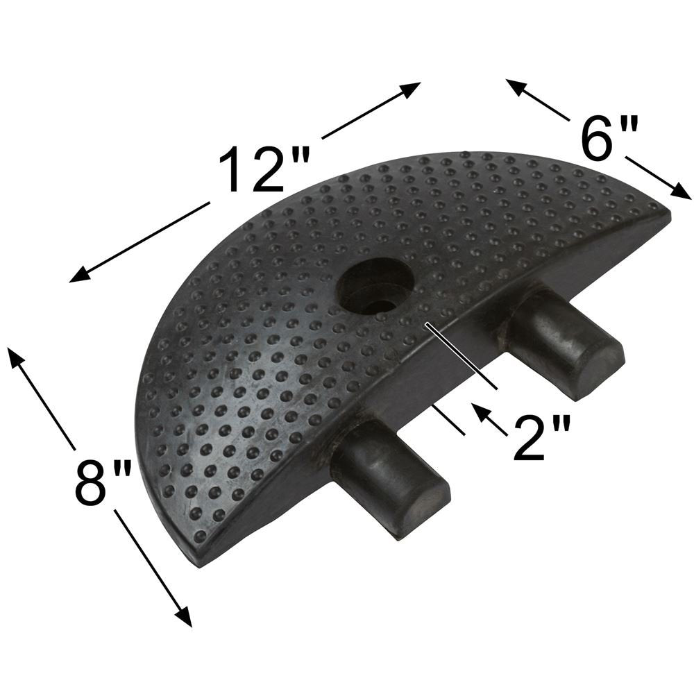 Modular Speed Bump End Cap Pack of 2 B120