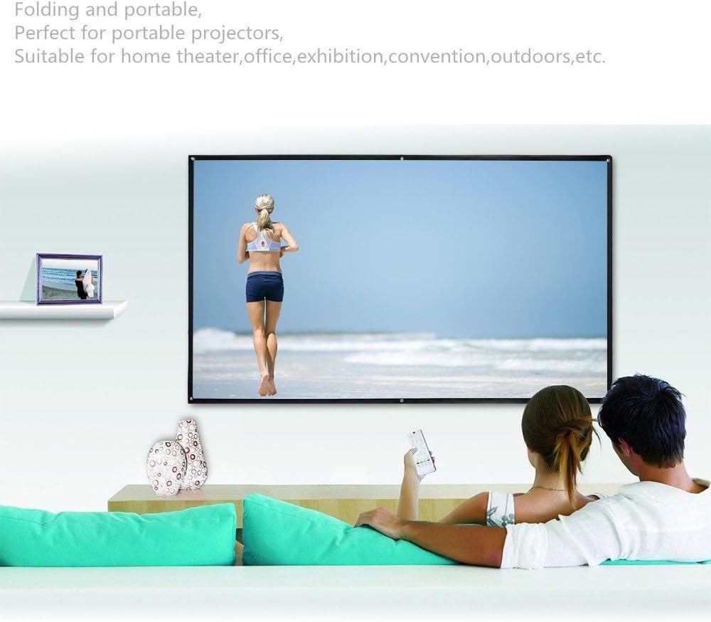 180 Inch 16:9 Portable Folding Projector Screen I282236