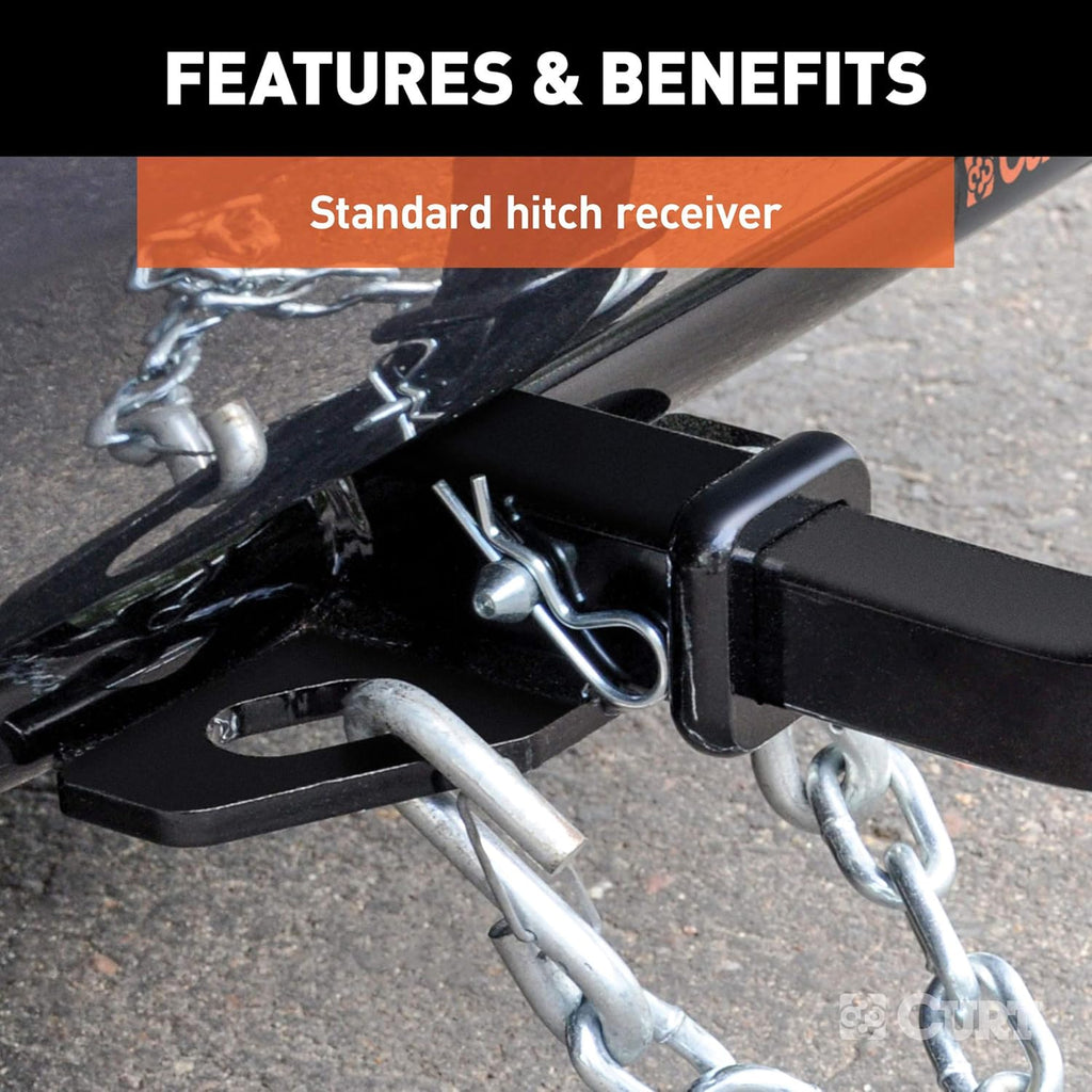 Class 1 Trailer Hitch with Ball Mount, 1-1/4-In Receiver I575