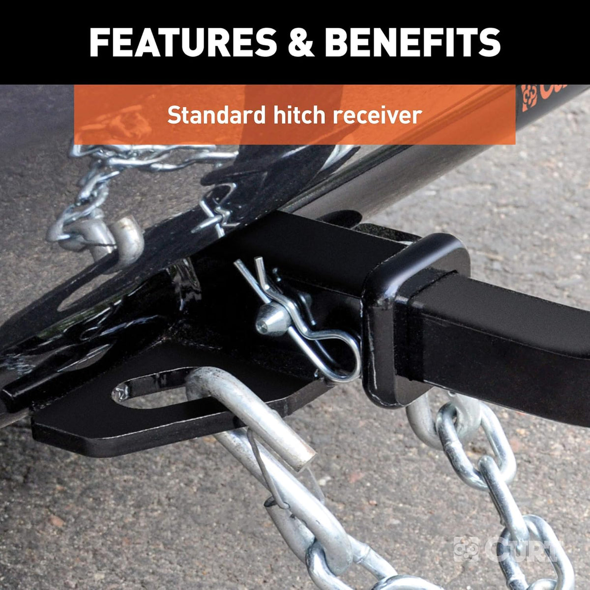 Class 1 Trailer Hitch with Ball Mount, 1-1/4-In Receiver I575