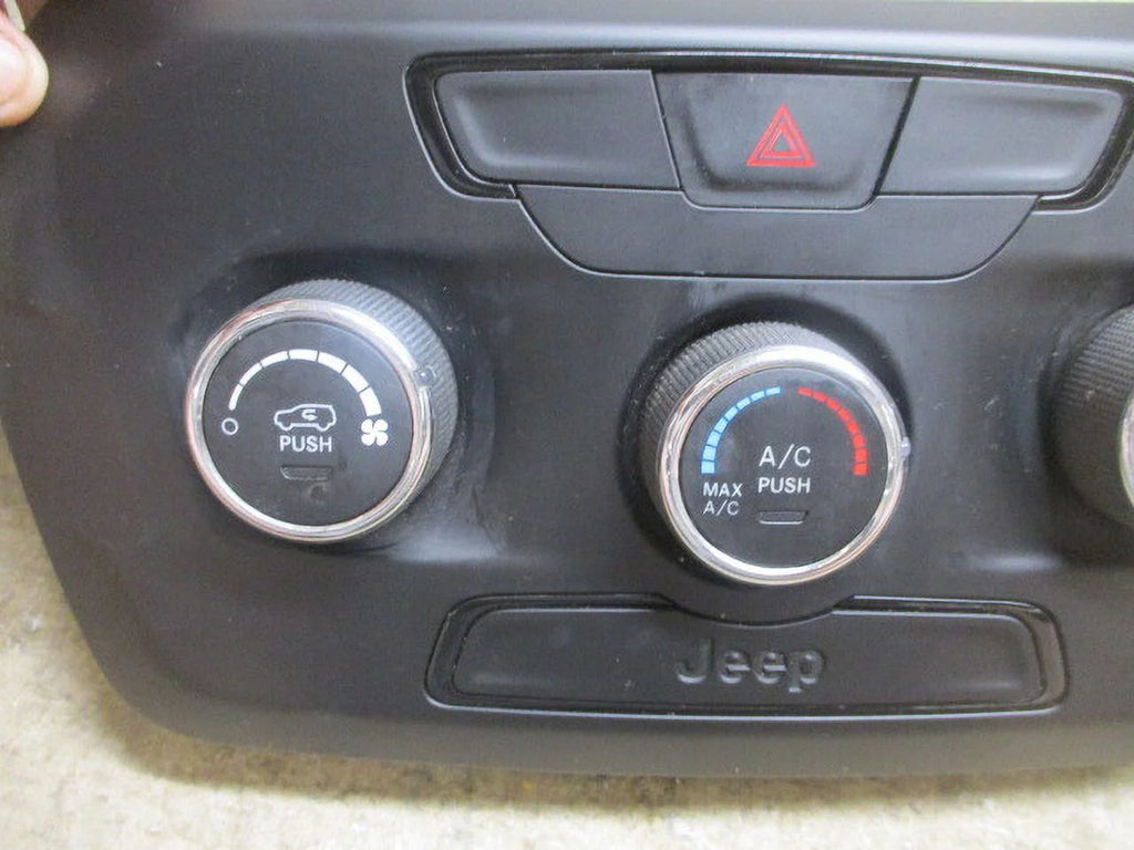 Jeep Renegade Manual Climate AC Heater Temperature Control H59078
